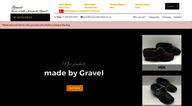 gravelfourrures.com