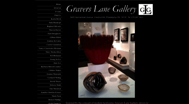 graverslanegallery.net