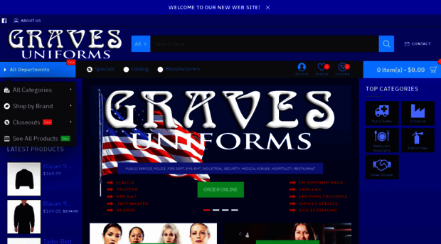 gravesuniforms.com