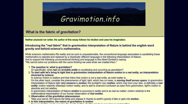 gravimotion.info