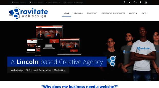 gravitatewebdesign.com