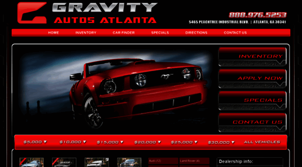 gravityautosatlanta.net