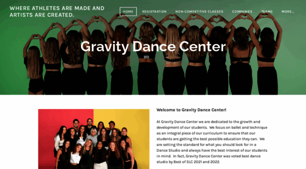 gravitydancecenter.com