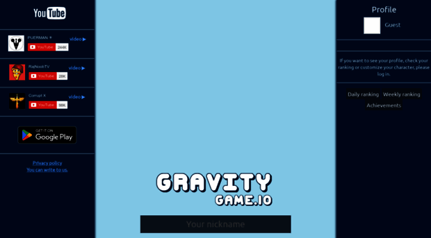 gravitygame.io