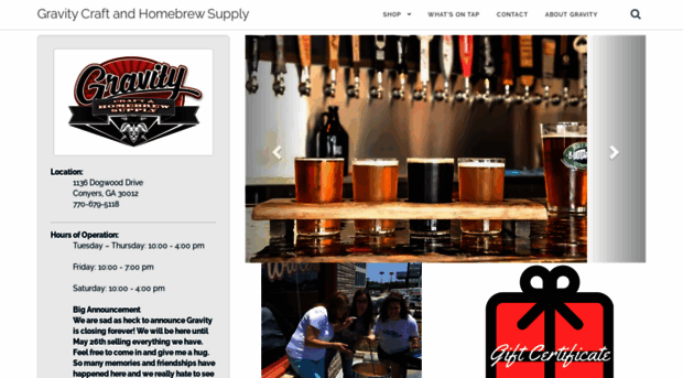 gravityhomebrew.com