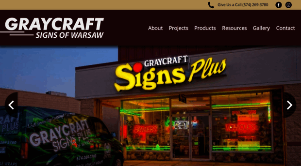 graycraftsignswarsaw.com