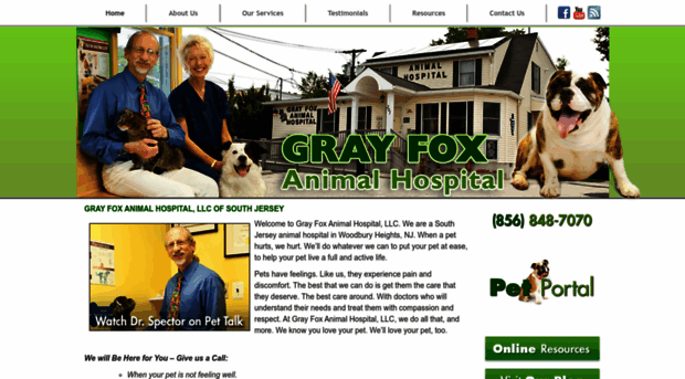 grayfoxanimalhospital.com