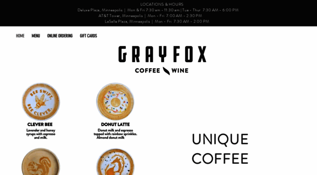 grayfoxcoffee.com