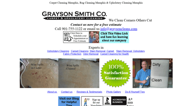 graysoncleans.com