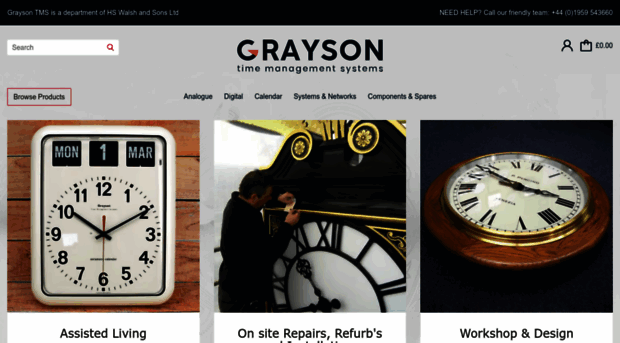 graysonclocks.com