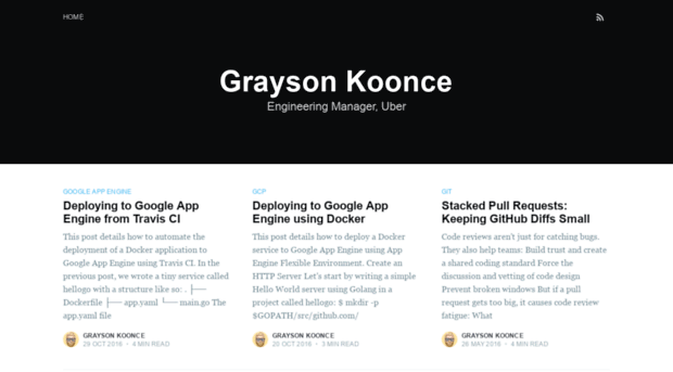 graysonkoonce.com