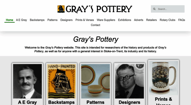 grayspottery.co.uk