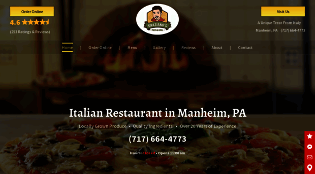 grazianospizzeriaandgrill.com