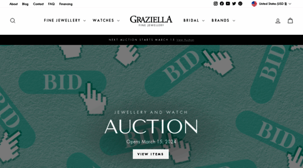 graziellafinejewellery.com