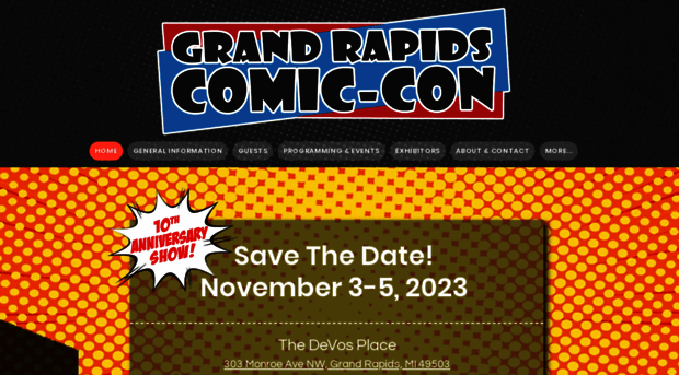 grcomiccon.com