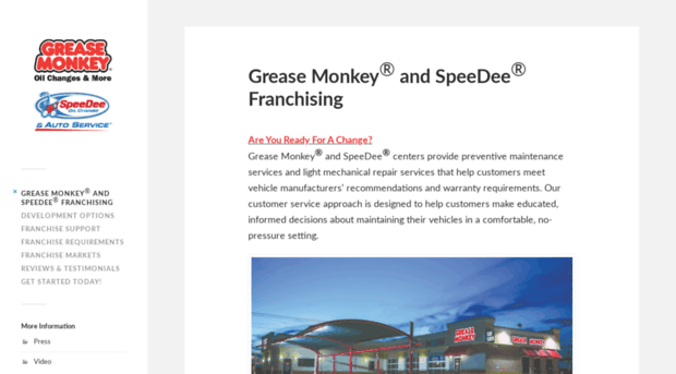 greasemonkeyfranchise.com