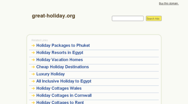 great-holiday.org