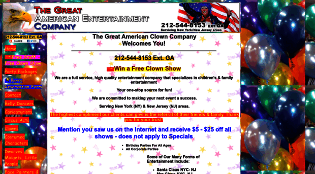 greatamericanclowncompany.com