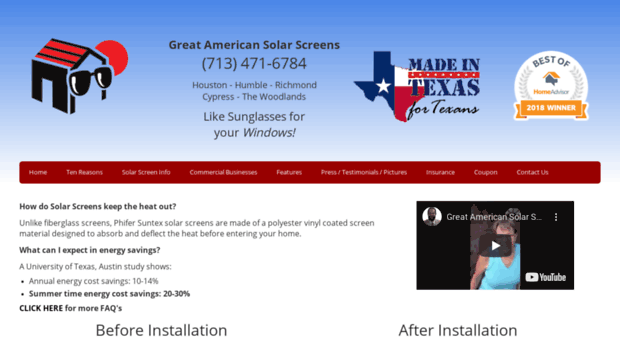 greatamericansolarscreens.com