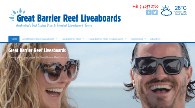 greatbarrierreefliveaboards.com