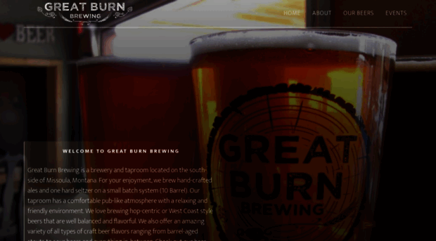 greatburnbrewing.com