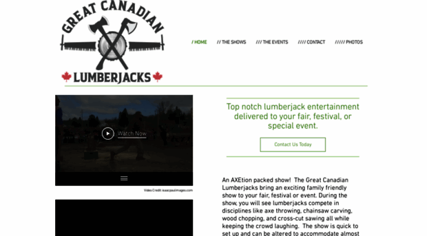 greatcanadianlumberjacks.com