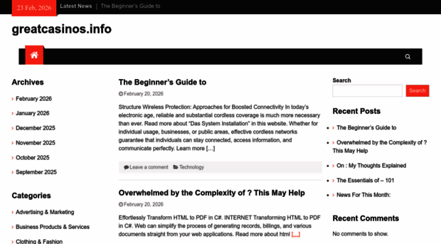 greatcasinos.info