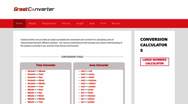 greatconverter.com