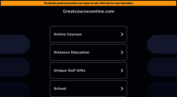 greatcoursesonline.com