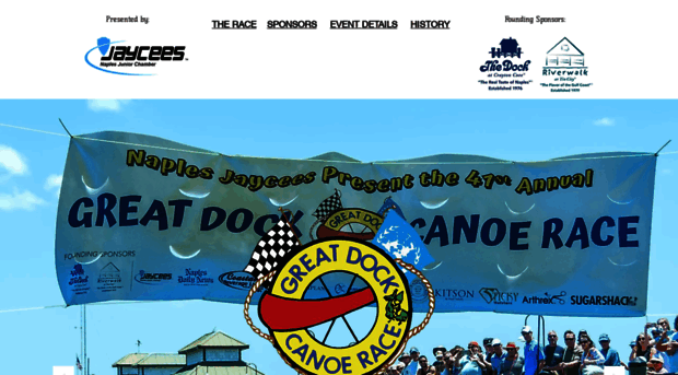 greatdockcanoeraces.com