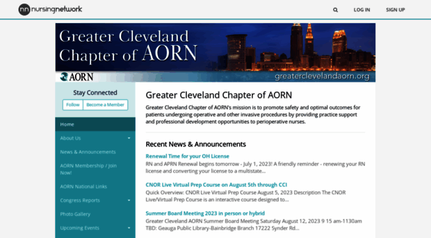 greaterclevelandaorn.nursingnetwork.com