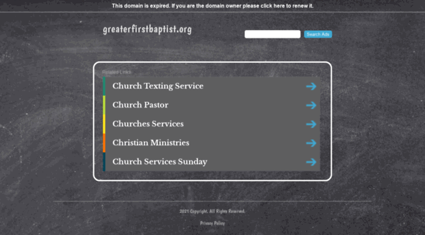 greaterfirstbaptist.org