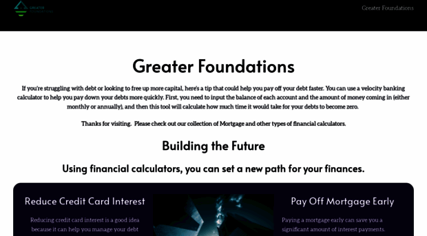 greaterfoundations.com