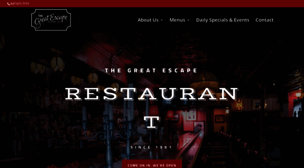 greatescaperestaurant.com