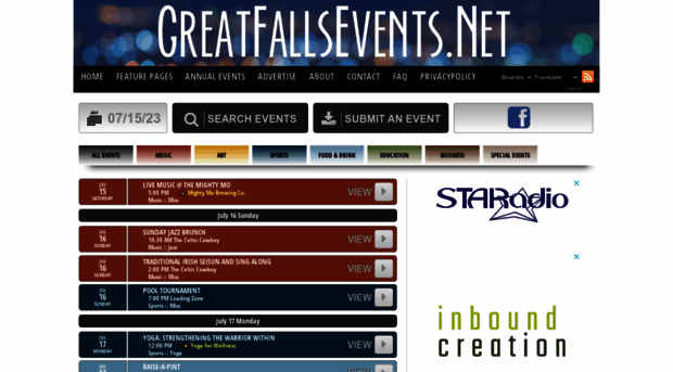 greatfallsevents.net