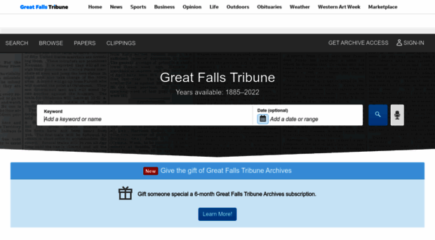 greatfallstribune.newspapers.com