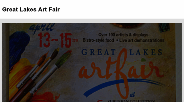 greatlakesartfair.com