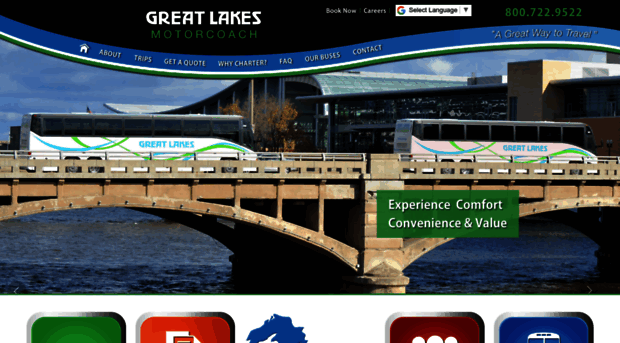 greatlakesmotorcoach.com