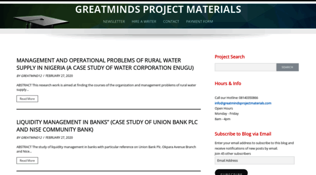 greatmindsprojectmaterials.com