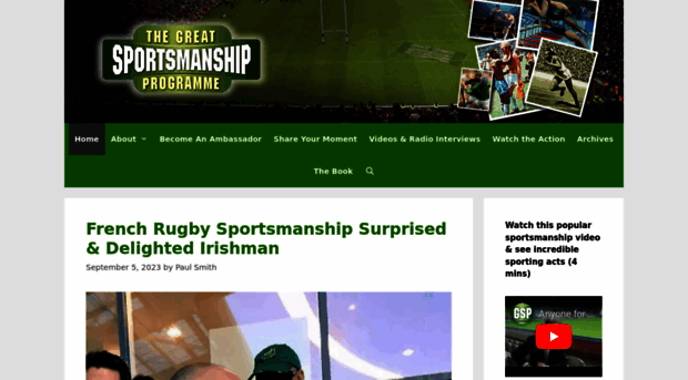 greatmomentsofsportsmanship.com