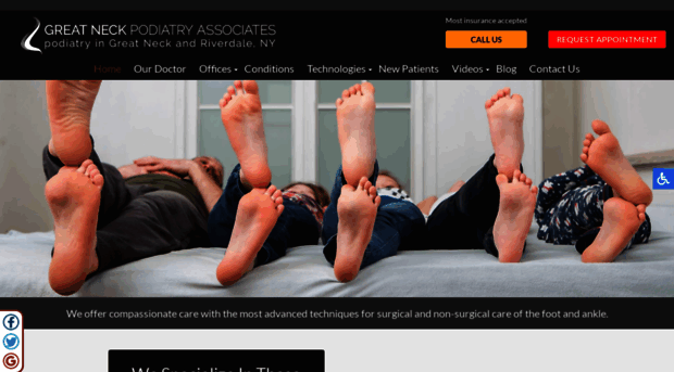 greatneckpodiatry.com