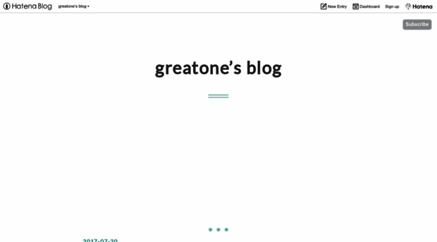 greatone.hatenablog.com