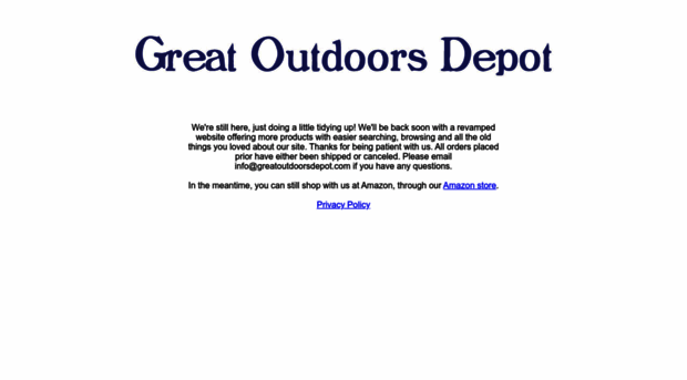 greatoutdoorsdepot.com