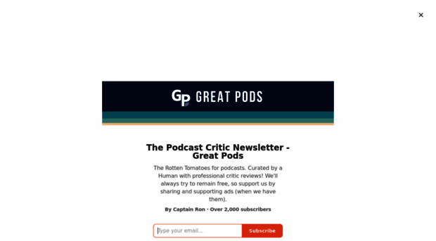 greatpods.substack.com