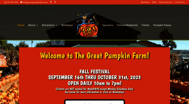 greatpumpkinfarm.com