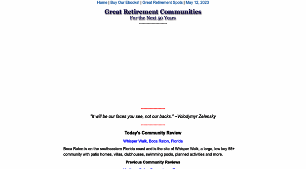 greatretirementcommunities.com