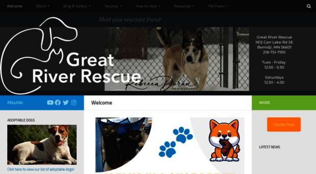 greatriverrescue.com