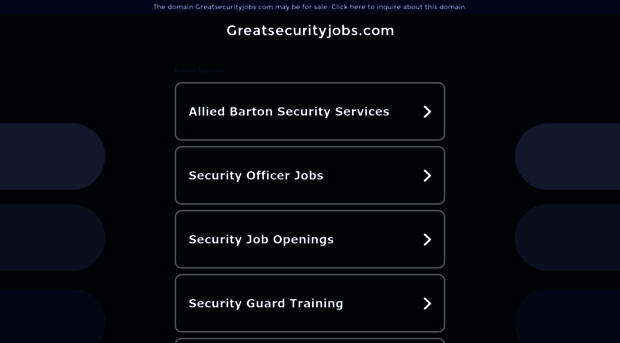 greatsecurityjobs.com