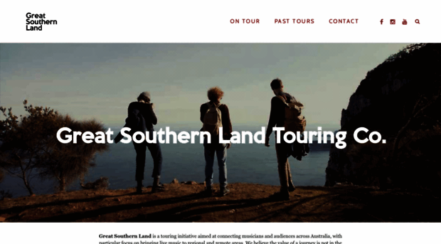 greatsouthernlandtouring.com