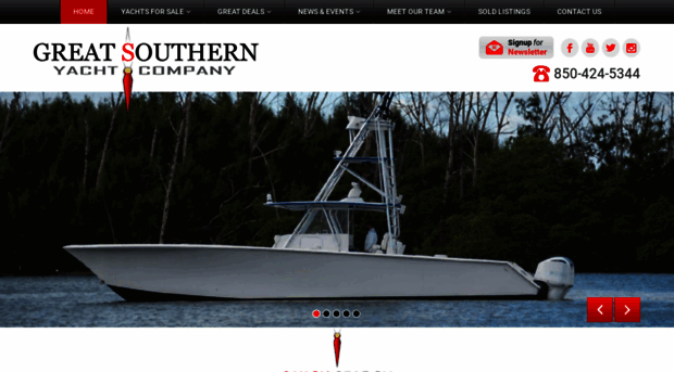 greatsouthernyachts.com